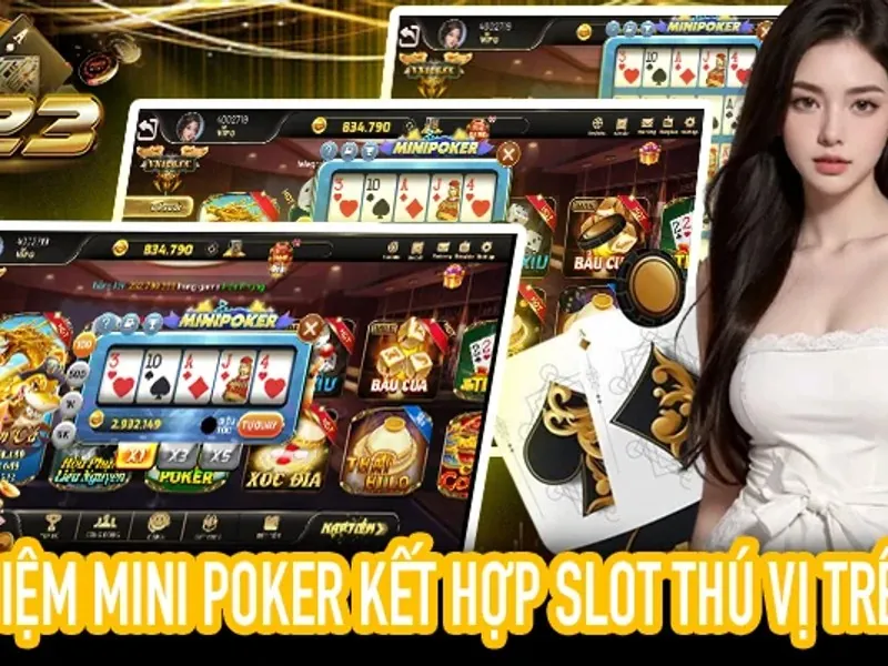 Hình ảnh game bài mới 'Poker Hoàng Gia'