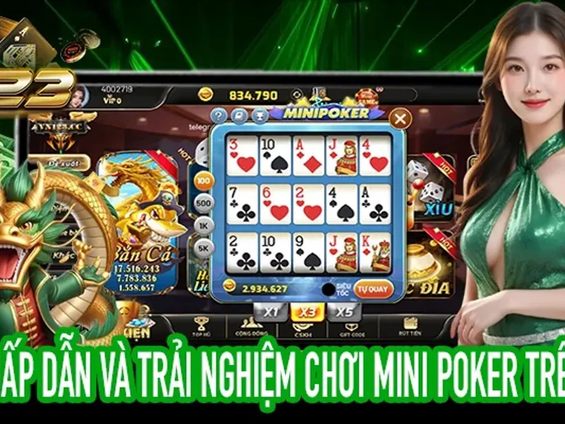 Bàn Baccarat với người chia bài