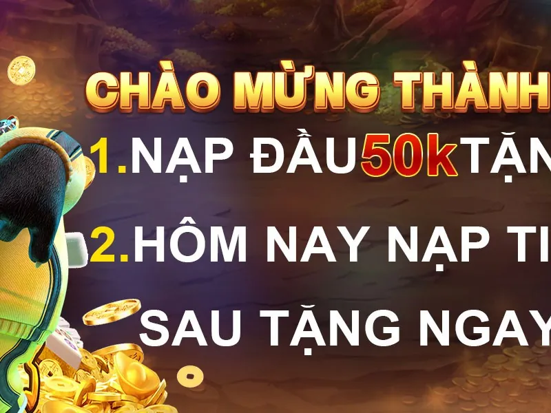 Hình ảnh ưu đãi tiền thưởng chào mừng